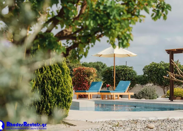 וילה Executive Rhodes 2 Bedroom Private Pool & Sv גנאדי