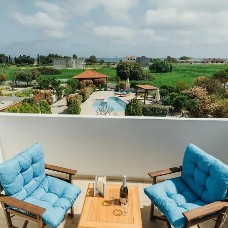 Executive Rhodes 2 Bedroom Private Pool Sea View Gennadi
