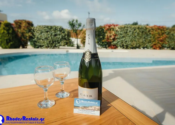 Executive Rhodes 2 Bedroom Private Pool&sea View * Gennadi